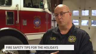 Expert shares fire safety tips heading into the holidays