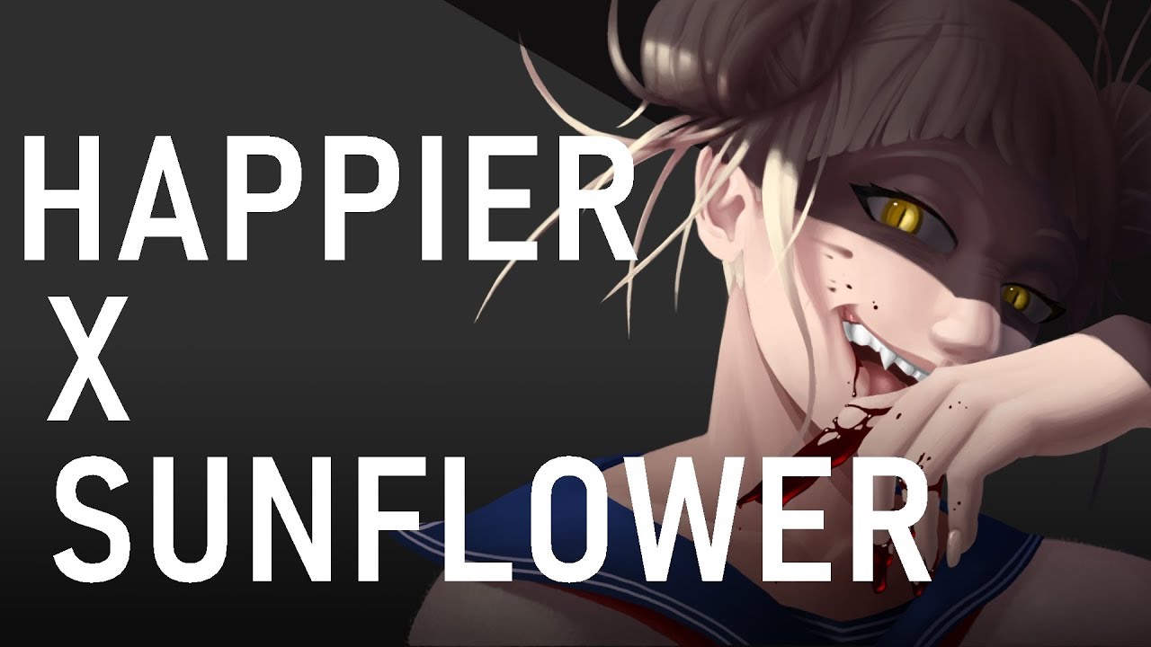 HAPPIER x SUNFLOWER (AMV) YouTube