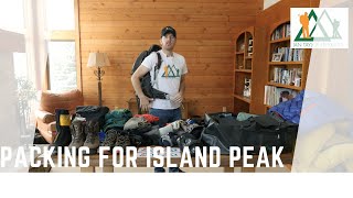 Island peak packing video Ian Taylor Trekking