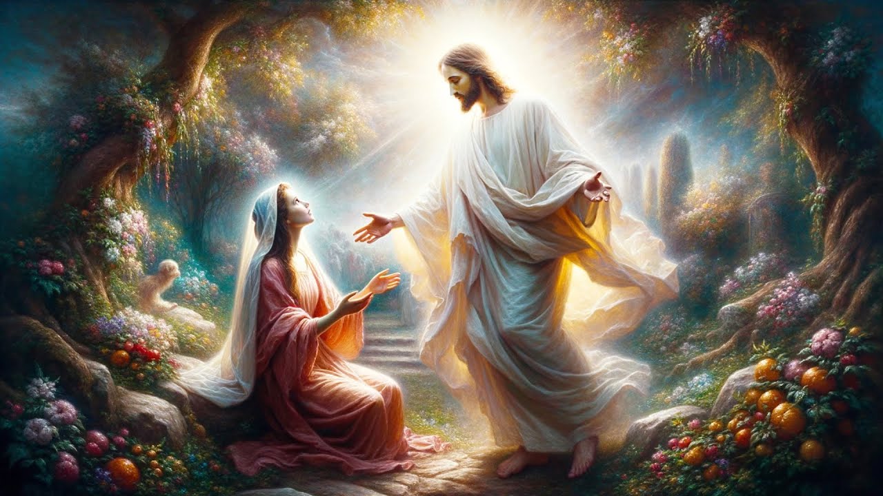 Mary Magdalene Sees Jesus After Resurrection