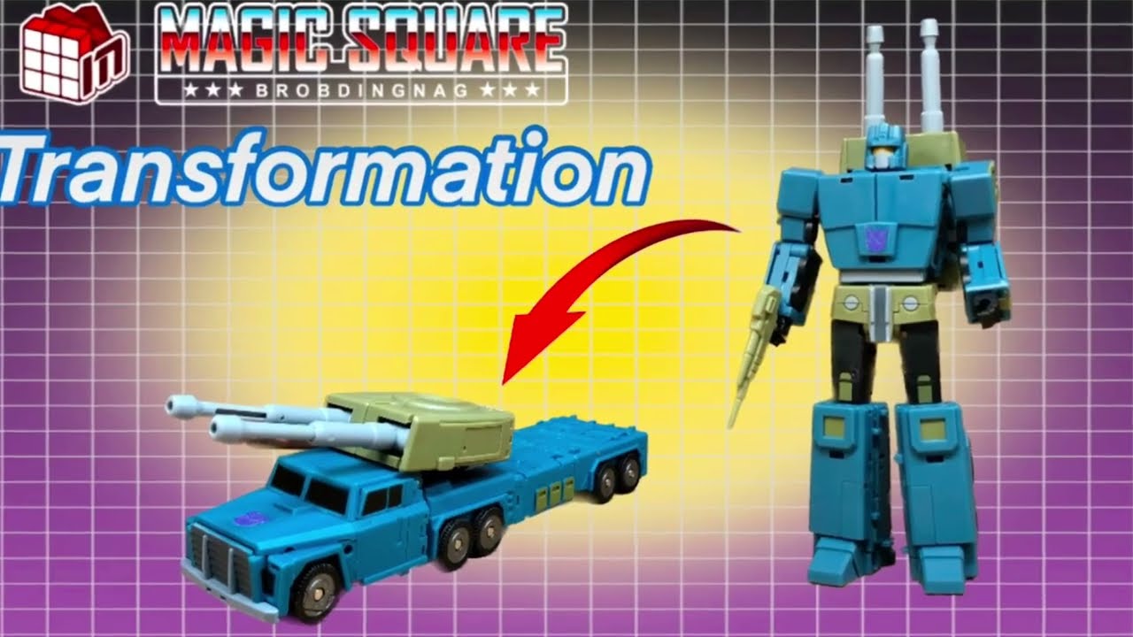 TRANSFORMATION: Magic Square MS-B53 Night Tracer / Combaticon Onslaught - Robot to Alt mode