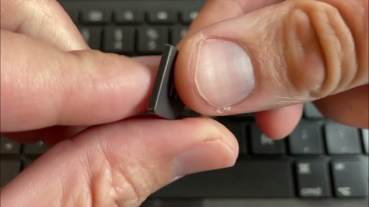 How to attach keys / keycaps on your Logitech SLIM FOLIO Keyboard Case