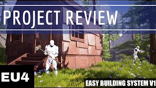 FREE Easy Building System v10 content in Unreal Engine 4 |  Review