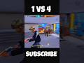 1VS4 CAN I CLUTCH SQUAD WIPE🥵 WAIT FOR END🥶 #shorts #shortsfeed #trending #b2k #arisudanyt #ironicff