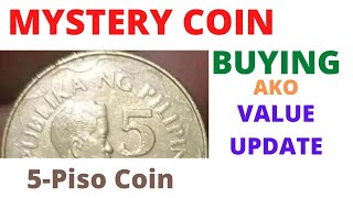 Mystery 5-Piso Coin - Buying Ako - Bsp Series Philippine Coin