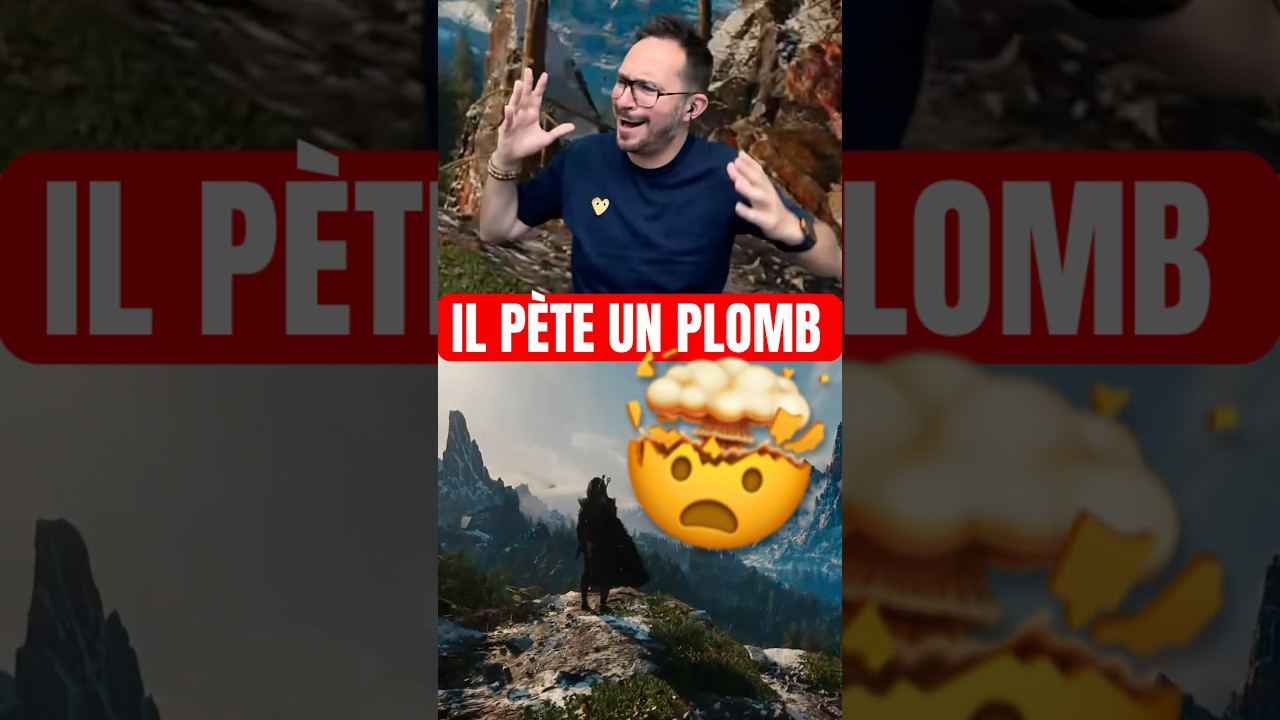 JULIEN CHIÈZE PÈTE UN CÂBLE 🤯 The Witcher 4