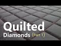 Quilted/Stitched Diamonds (How to Mark) Part 1 - Car Upholstery (beginners)