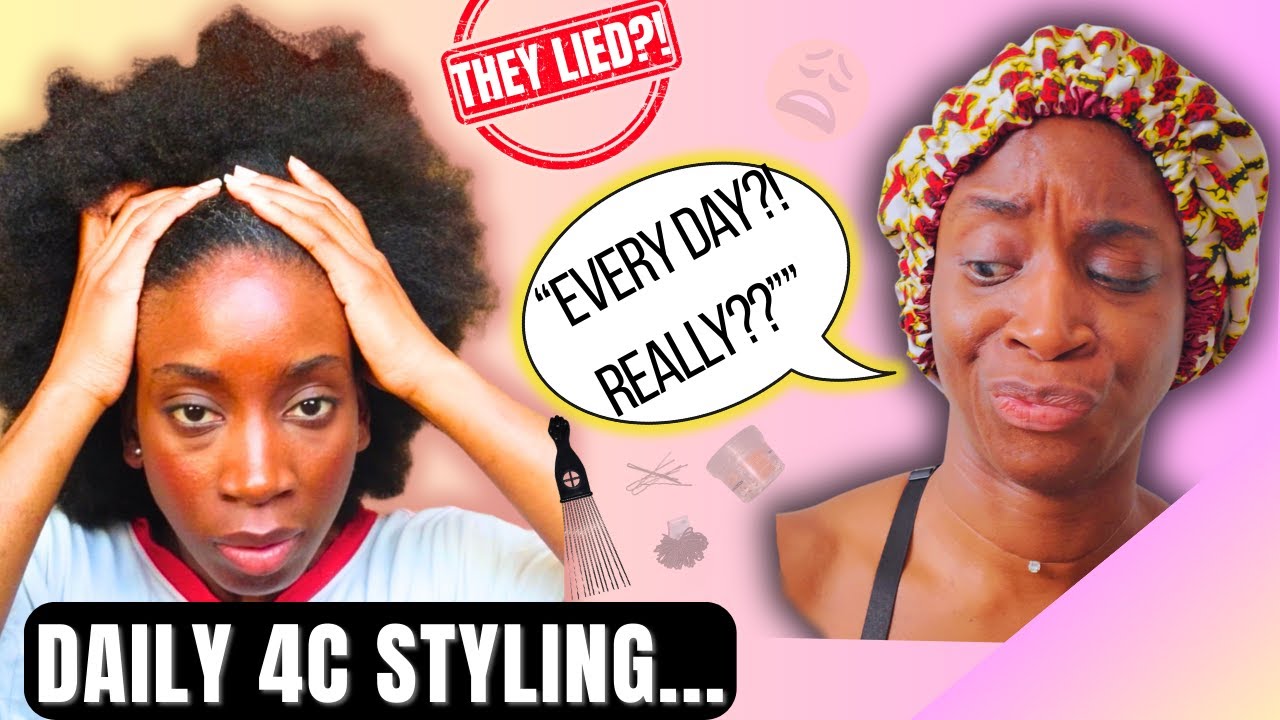 They Told Us THIS Grows 4C Hair?! 😩 It’s a Trap…