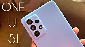 Samsung Galaxy A52/A52s ONE UI 5.1 Official Update (RELEASED)