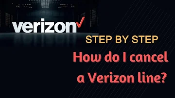 ¿Cómo desconectar una línea de Verizon?