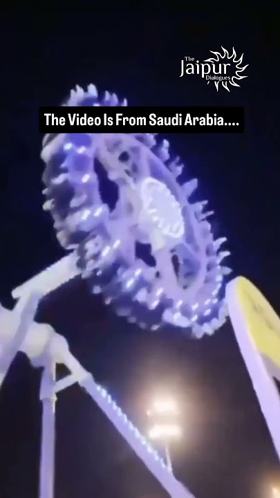 The video is from Saudi Arabia....
