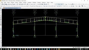 CSi sap2000 design steel building 08