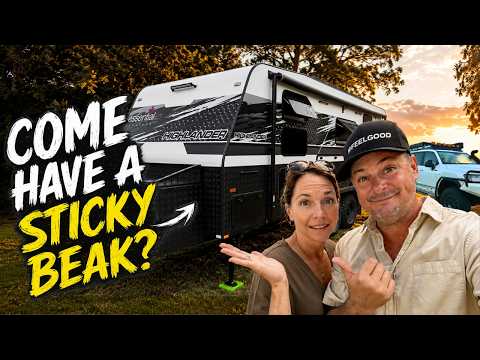 COME HAVE A STICKY BEAK! 👀 Inside Our New Caravan Setup