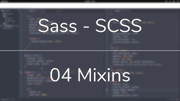 How to create and use MIXINS in Sass (SCSS)