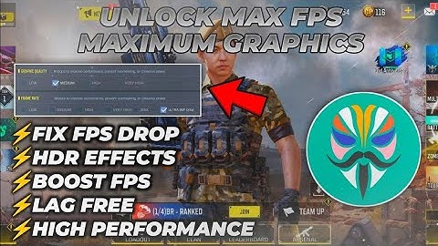 UNLOCK ALL SETTINGS in Call of Duty Mobile + 120 FPS | Game unlocker *Magisk Module* for Cod Mobile