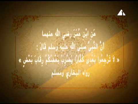 لا ترجعوا بعدي كفارا يضرب بعضكم رقاب بعض أ د علي جمعة