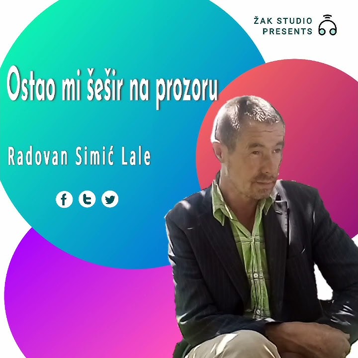 Radovan Simić Lale-Ostao mi šešir na prozoru (Uzivo)