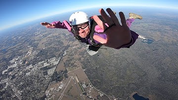 AFF Category D2 Active Turns with Samuel at Skydive City Z-Hills AFF Happens