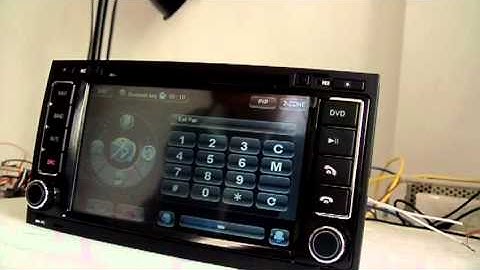2008-2011 Volkswagen Touareg Car DVD Player with GPS Navigation