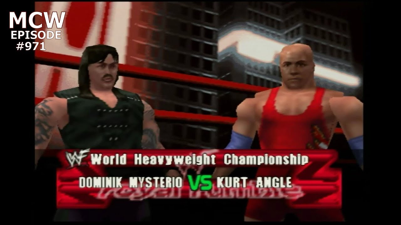 Dominik Mysterio vs. Kurt Angle - WWF World Heavyweight Championship - Royal Rumble - Ep. 971
