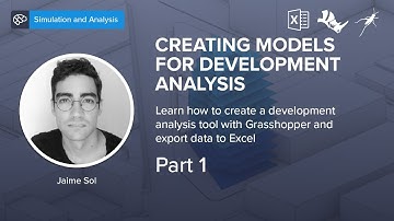 Creating Models for Development Analysis with Grasshopper - Part 1