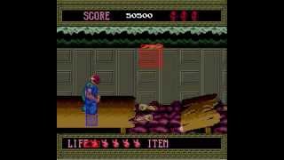TG16 Splatterhouse - Some interesting hitboxes