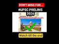President PYQ in 60 Seconds! ⚡| President vs Governor: The Ultimate PYQ Battle⚔️ Prelims 2026| #upsc
