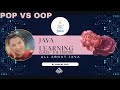 OOP vs POP || Difference between OOP and POP in JAVA 