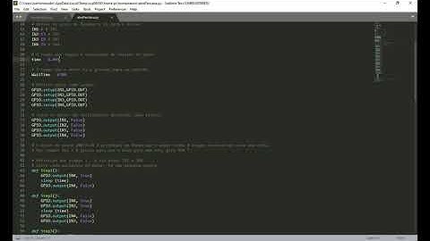 Analisando o Código da Automação da Persiana Com Raspberry pi e Asterisk