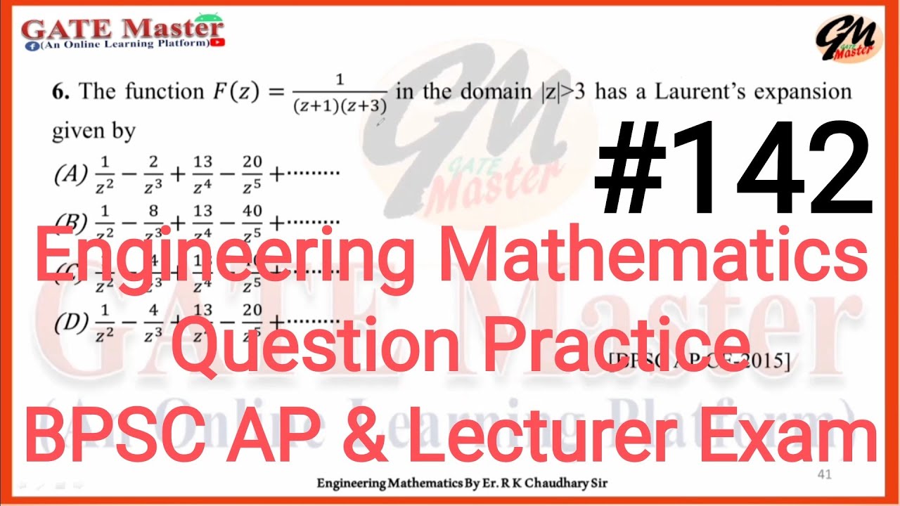 #142 Daily Question Practice of Engineering Mathematics for BPSC ...