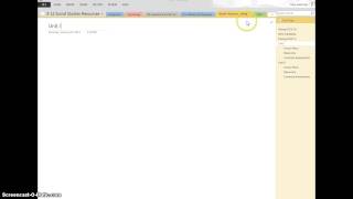 OneNote Overview Social Studies screenshot 5