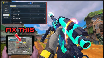 The Best 5 Finger Hud + Settings/ Sensitivity and Gunsmith in CODM (2025)