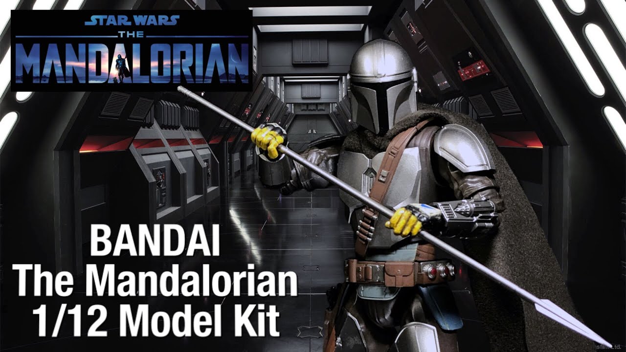 Step by step! BanDai 1/12 Star Wars The Mandalorian model kit build