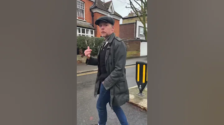 Simon Pegg recreates “Shaun Of The Dead” scene! #shorts