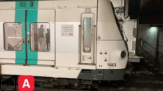 [RER A] Arrivées et départs de deux MI09 à Charles-de-Gaulle - Étoile