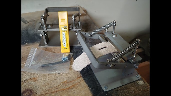 YaeKoo DIY Manual Leather Skiver 6 (15cm) Blade Leather Splitter Handle  Leather Peeling Machine Leather Paring Machine