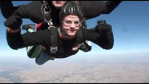 Tami Daubs goes skydiving!