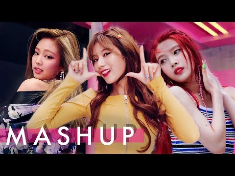 TWICE x BLACKPINK x RED VELVET – Likey /As If It's Your Last /Red Flavor (Likey/마지막처럼/빨간 맛) MASHUP