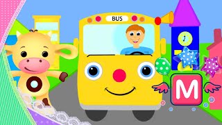 Колеса В Автобусе Крутятся - Детские Стишки Для Детей, Малышей И Малышей