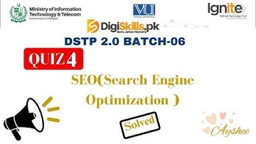 SEO quiz 4 batch 6 | dstp 2.0 batch 06 seo quiz 4 solution