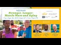 Webinar | Stronger, Longer: Muscle Mass and Aging