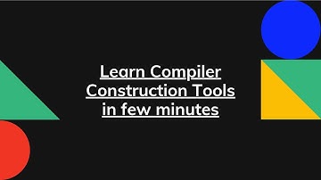 Compiler Design 2- Compiler Construction Tools | TRB polytechnic CSE | GATE