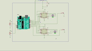 Proteuse simulation of stepper motor