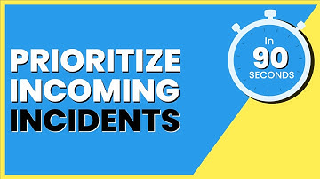 IT analytics in 90 seconds: Accurately prioritize incoming incidents