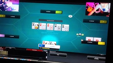 Stickyrice1 epic QQ VS AA hand