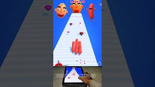 sausage 🌭👍🏻 run super fast android ISO gameplay level-49 #shorts #gaming #mobilegaming