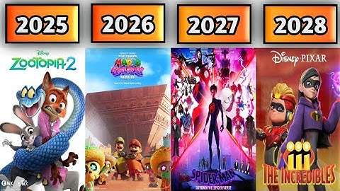 UPCOMING ANIMATED SEQUELS (2025-2029)