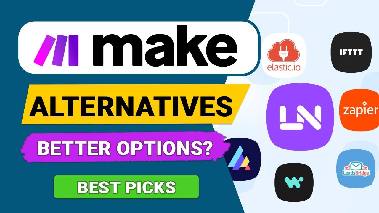 Comparison of Make.com against other automation tools