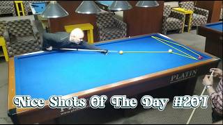 Nice Shots Of The Day #207 | 3 Cushion Billiards