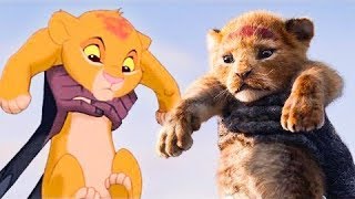 NEW The Lion King Teaser vs Original Movie Trailer (2019) Side By Side Comparison HD
